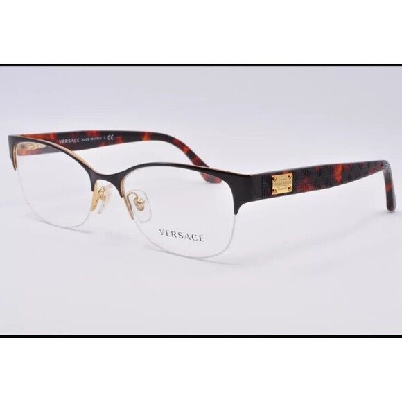 Versace Eyeglasses VE 1222 1344 Pale Gold, Size 53-17-140 Frame Only - Picture 1 of 6